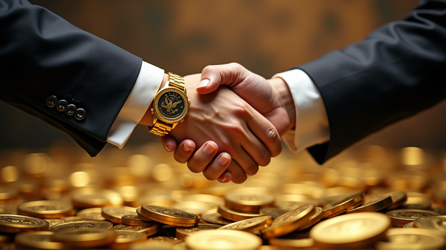 Goud Keldert Door Handelsbestand Tussen VS en China dat de Markt Opschudt