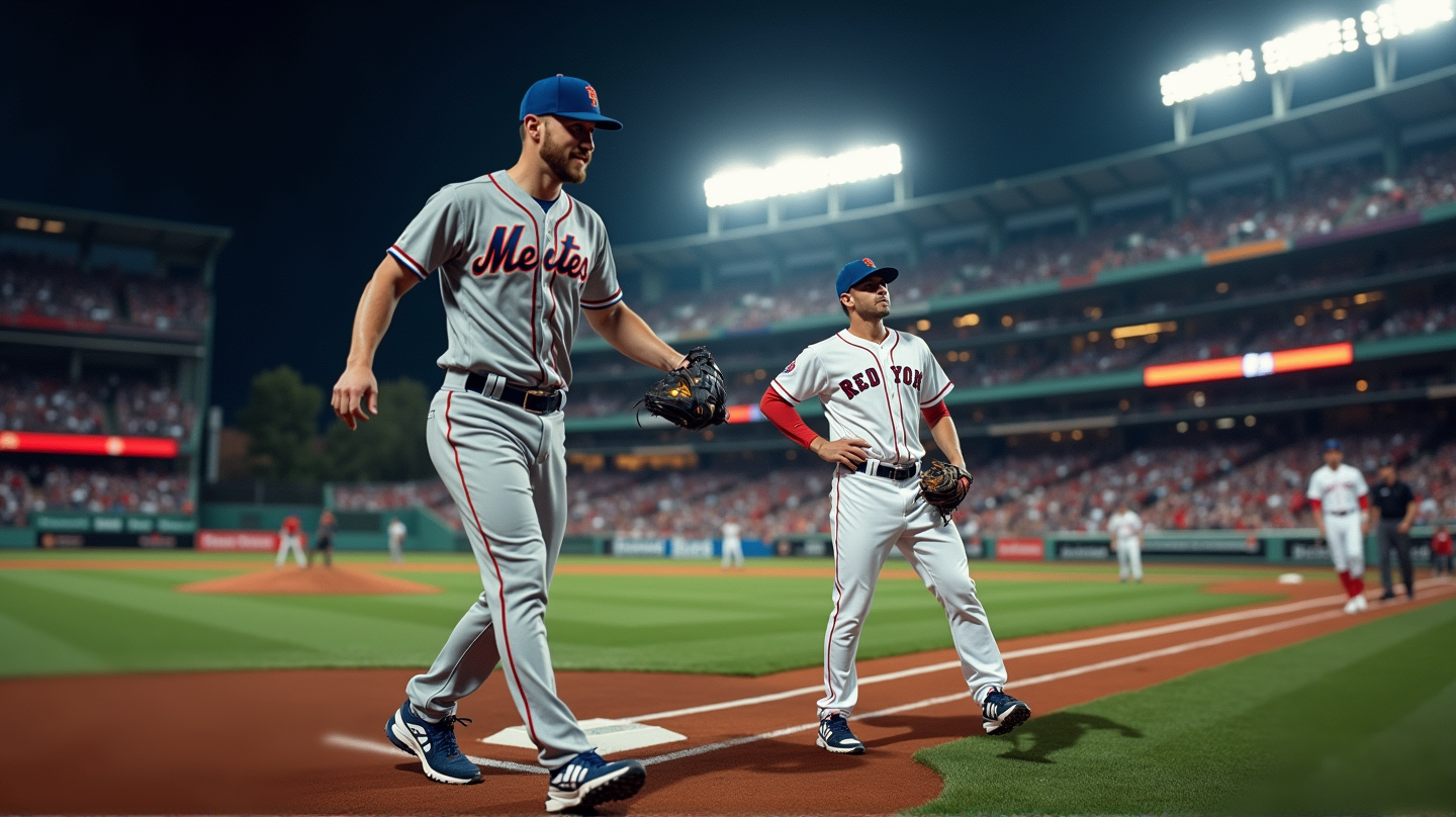 Epische Confrontatie: Mets Streven naar Herstel tegen Red Sox in Fenway Thriller