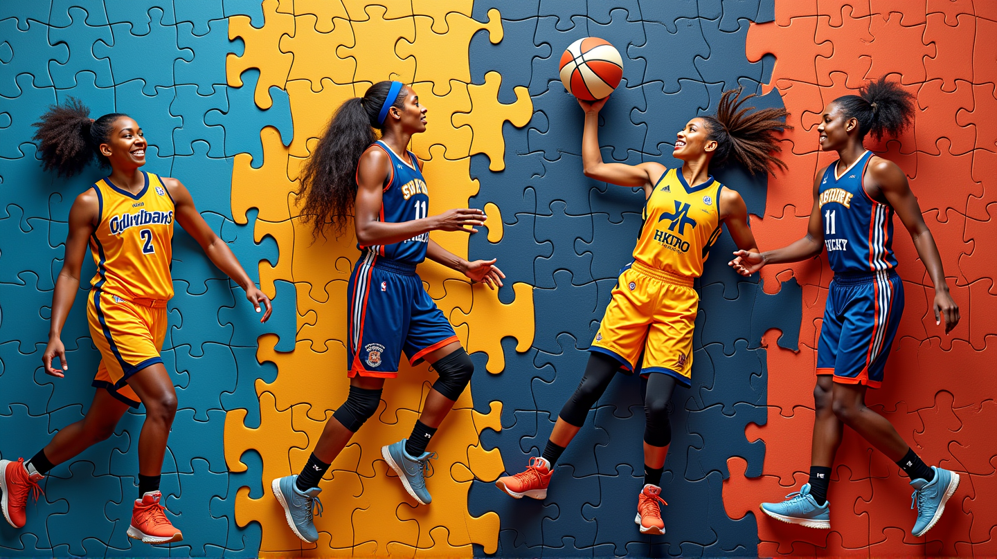 Vier Iconische WNBA-teams: NYT's Eerbetoon in Strands Puzzel