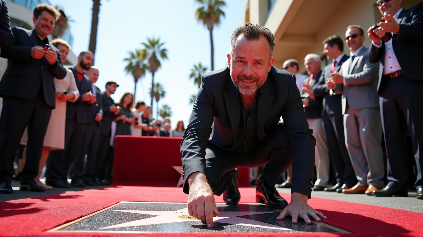 Ricky Gervais' Triomf in Hollywood: Een Ster die Comedy Eert