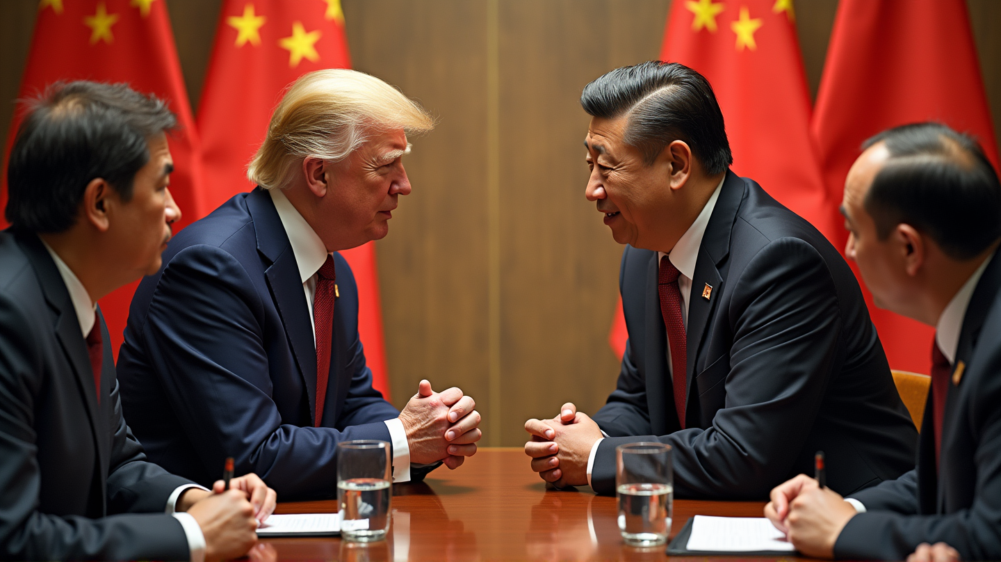 Trump en Xi's Handelsgesprekken: Een Wereldwijde Zakelijke Mijlpijl?