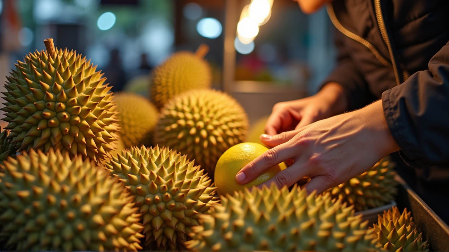 Beheers de kunst van het kiezen van de perfecte durian dit seizoen!