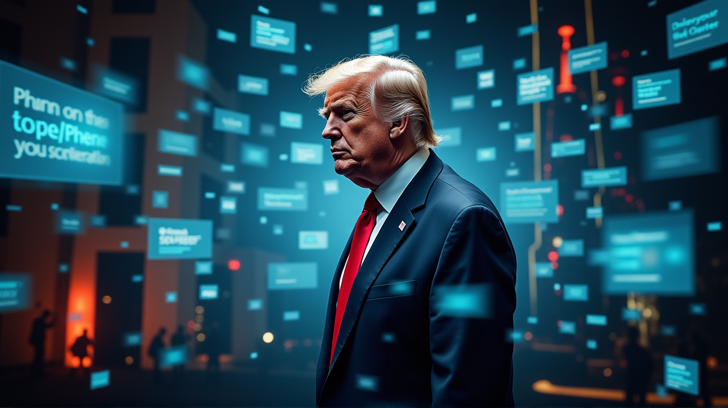 President Trump Zorgt voor Opschudding op Sociale Media na Zes Maanden