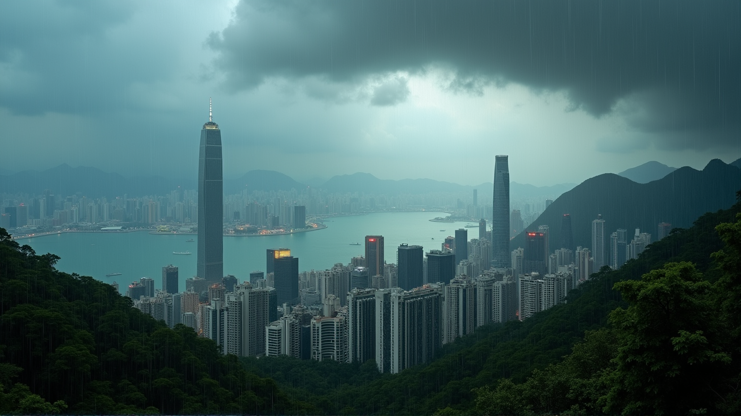 Tyfoon Wipha Zwakt Af: Hong Kong's T10 Signaal Wordt Gedowngraded