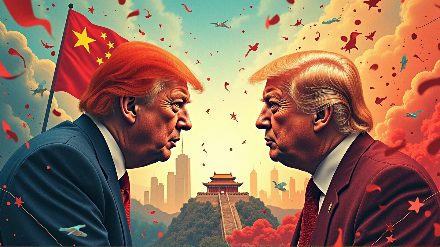 Balanceren op het Slappe Koord: Drama en Diplomatie in de Amerikaans-Chinese Relaties