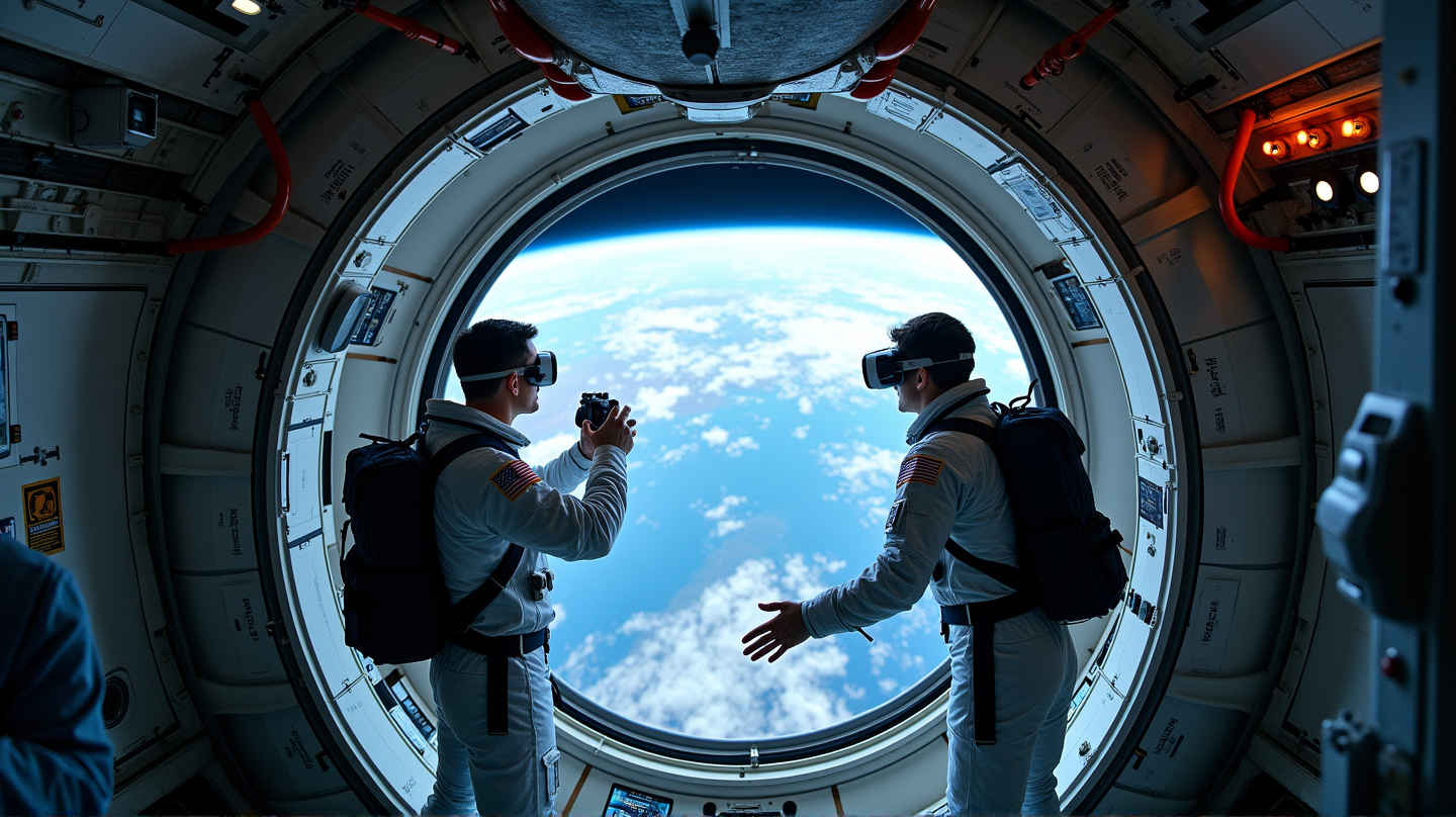 NASA's 'ascans' en ISS-Bemanning: Een Fusie van Toekomstige Verkenning en Huidige Innovatie