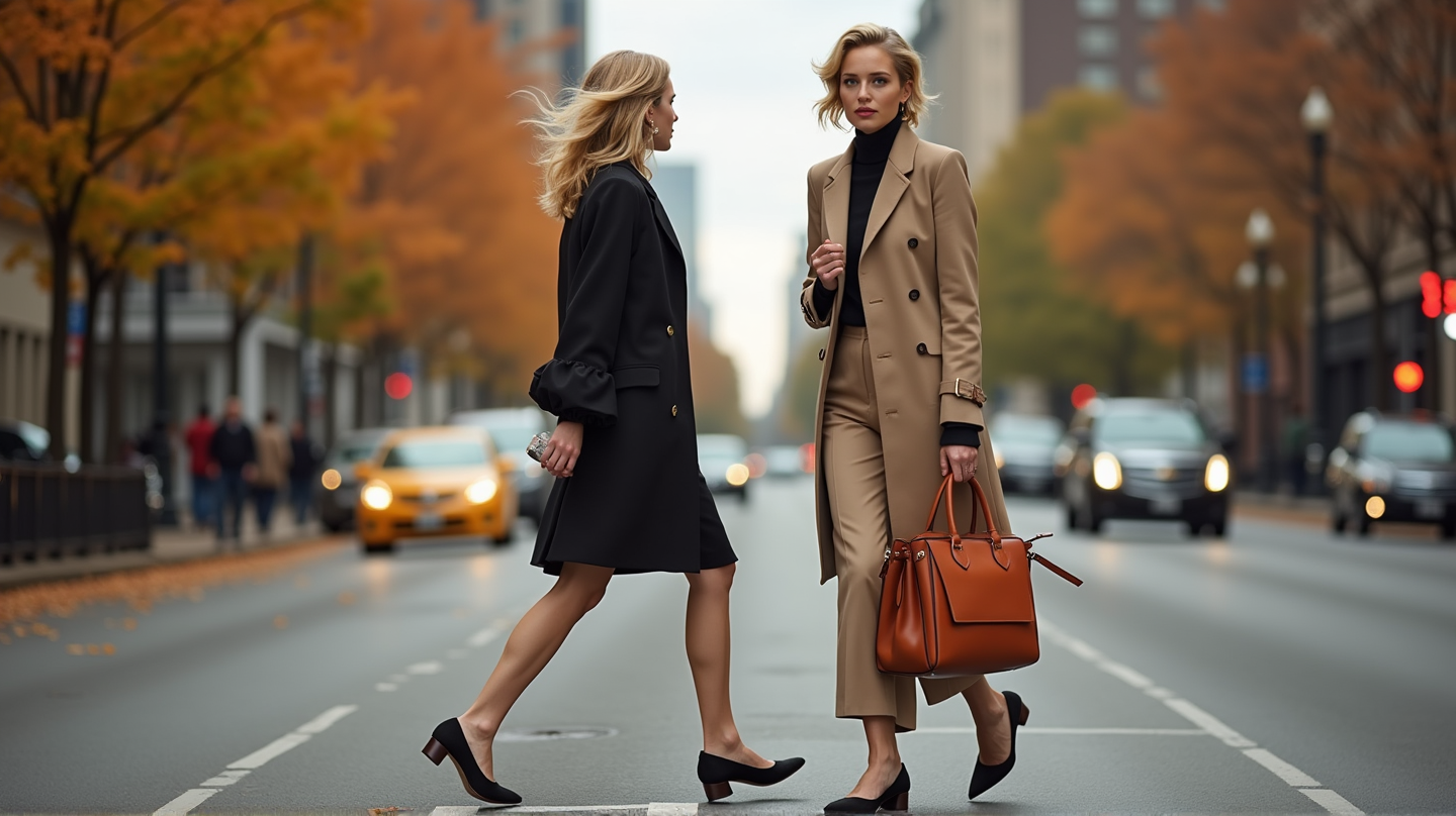 Jennifer Lawrence Heerst over de Herfstmode met Iconische Loewe Tas en Chique Flats