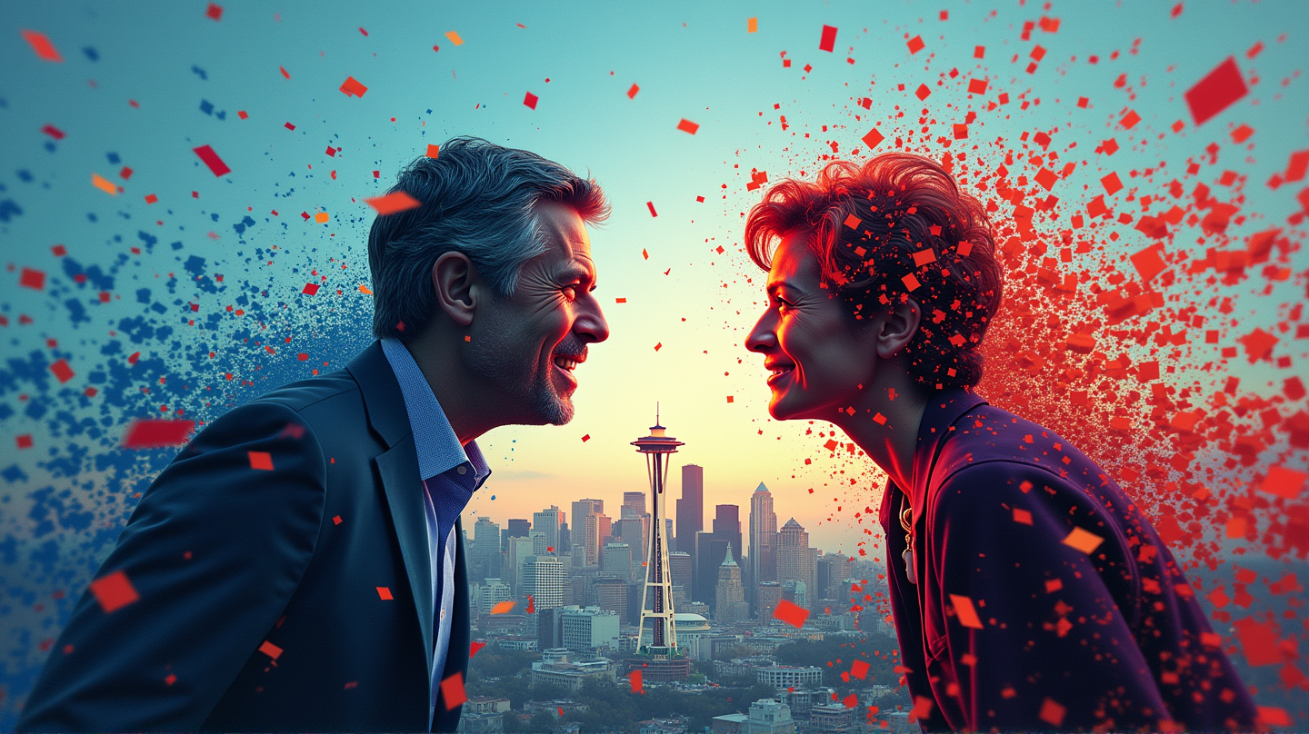 Digitale Hertogen: Burgemeesterskandidaten van Seattle veroorzaken sociale media chaos!