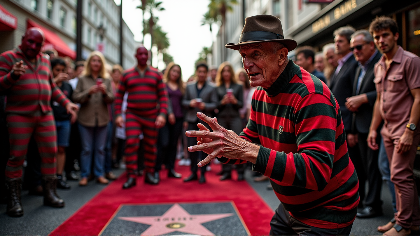 Freddy Krueger's Meester: Robert Englund Vereerd op de Hollywood Walk of Fame