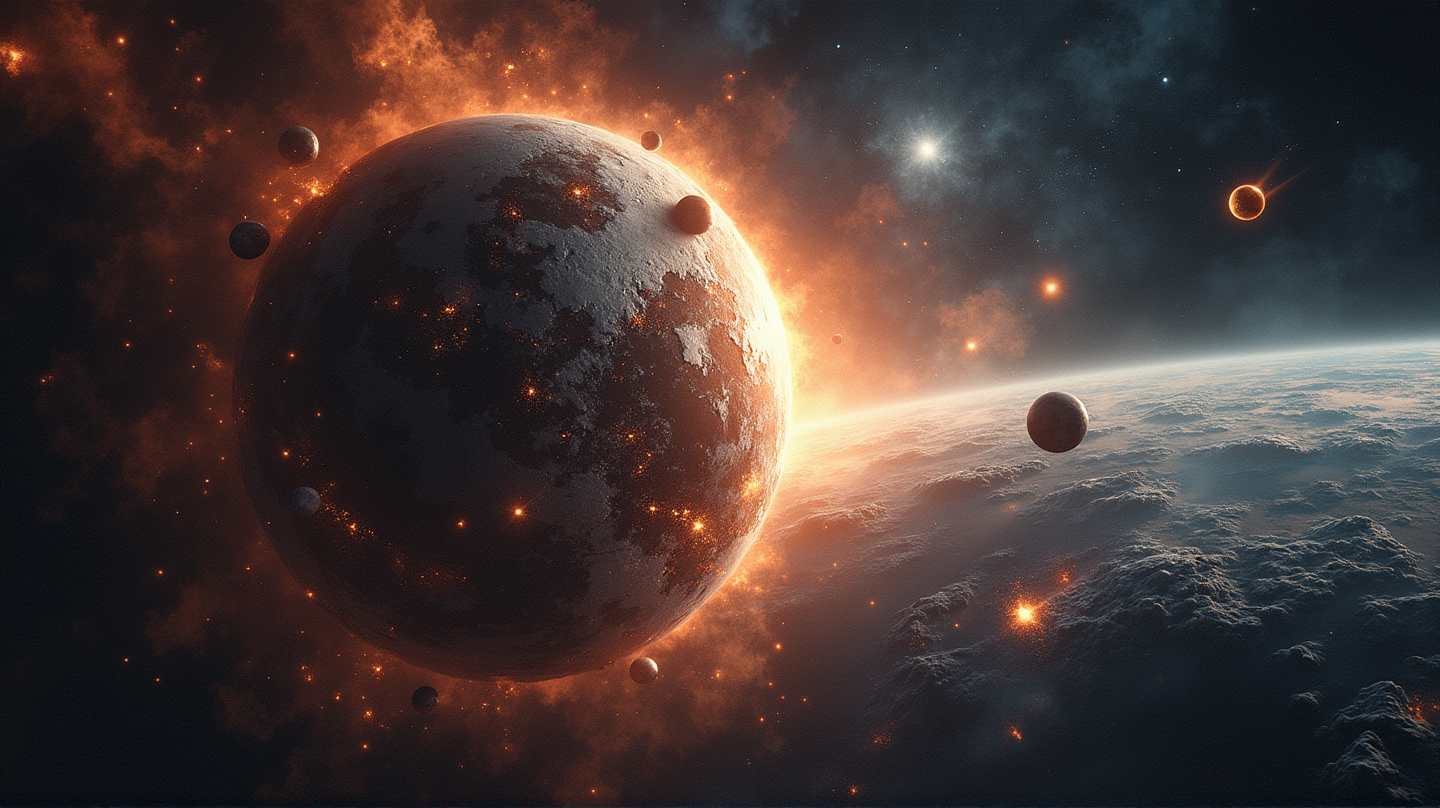 De Planeet Achter de Schepping van de Maan: Een Kosmische Openbaring