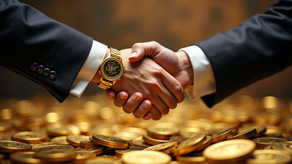 Goud Keldert Door Handelsbestand Tussen VS en China dat de Markt Opschudt