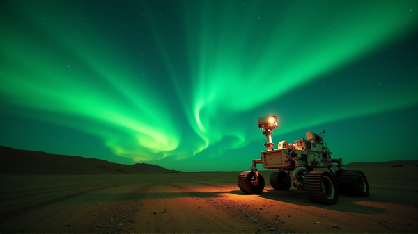 Marsnachten Schitteren met Eerste Aurora Vastgelegd door Perseverance