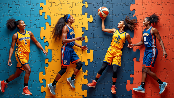 Vier Iconische WNBA-teams: NYT's Eerbetoon in Strands Puzzel