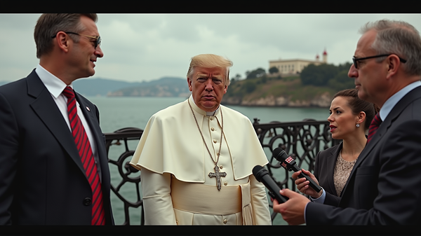 Trump daagt Hollywood en Alcatraz uit terwijl controverse over AI-afbeelding van de paus oplaait