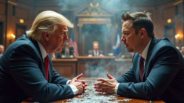 Trump Schuift Musk Opzij: Een Botsing van Titanen in het Sociale Media Saga