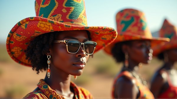 Duik in de Schitterende Wereld van Afrikaanse Celebrity Hoedentrends