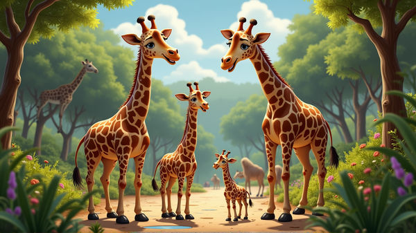 Rocket de Ruimte Giraffe Verwelkomt Nieuw Kalf en Inspireert Boekenuitgave in Gladys Porter Zoo