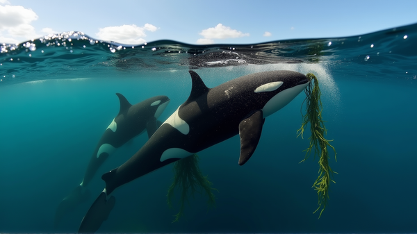 Vindingrijk Verzorgingstactiek van Orka's Verbaast Wetenschappers