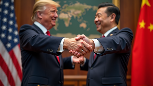 China-Handelsdeal een 'Handshake', Wacht op Goedkeuring van Trump en Xi