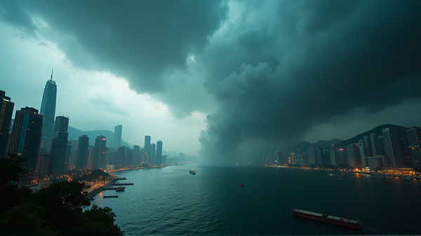 Tyfoon Wipha Ontketent Hoogste Stormwaarschuwing in Hongkong