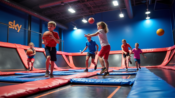 Sky Zone Springt in de Schijnwerpers van Gurnee Mills