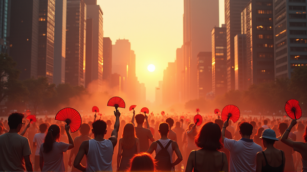 Hevige Hittegolf Overspoelt China en Breekt Temperatuurrecords