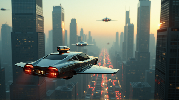 Van Sci-Fi naar Realiteit: De Opkomst van Vliegende Taxi's