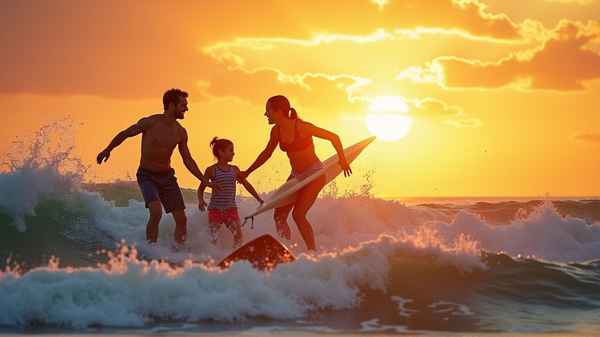 CAK Coach Chad Speck's Familiale Avonturen: Surfen in Hawaï!