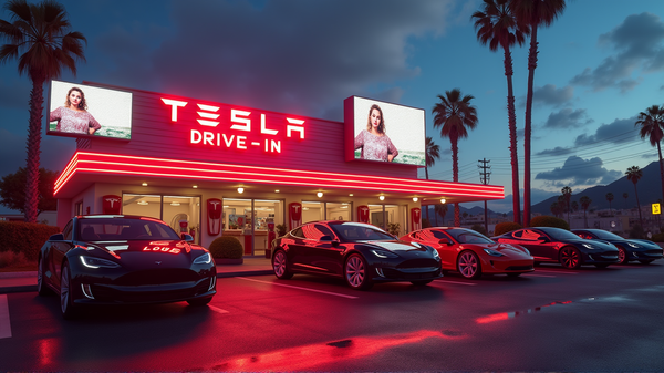 Tesla Hollywood Diner: Een Revolutionaire Drive-In Ervaring