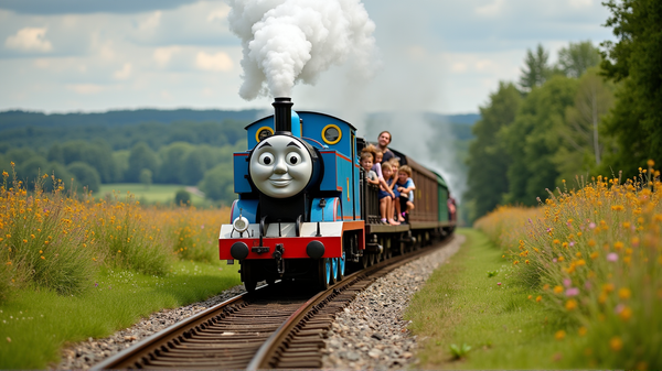 Allemaal Instappen! Thomas en Bluey Treinen Wachten Deze Zomer Nabij Liverpool