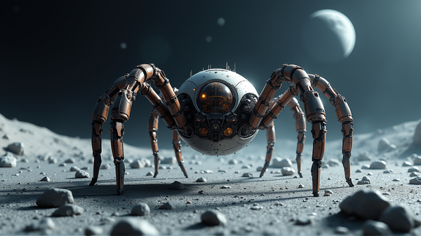 Robotische Spinachtigen: Vooruitstrevende Duurzame Constructies op de Maan
