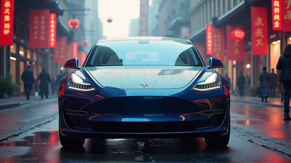 Tesla’s Verkoop van in China Gemaakte EV's Daalt temidden van Intense Marktprijsoorlog