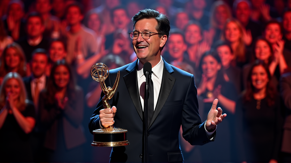 Triomf voor Stephen Colbert: Emmy-winst na annulering van de show!