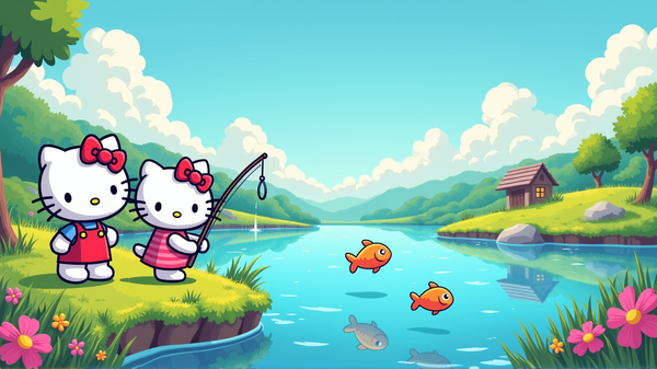 Duik in Avontuur: Ontgrendel de Fish Derby in Hello Kitty Island Adventure
