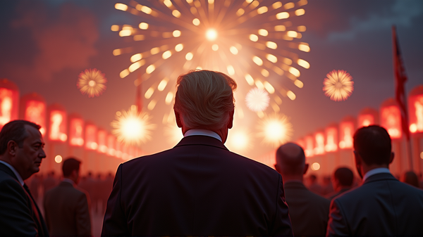 President Trump Gecharmeerd door China’s Spectaculaire Militaire Parade