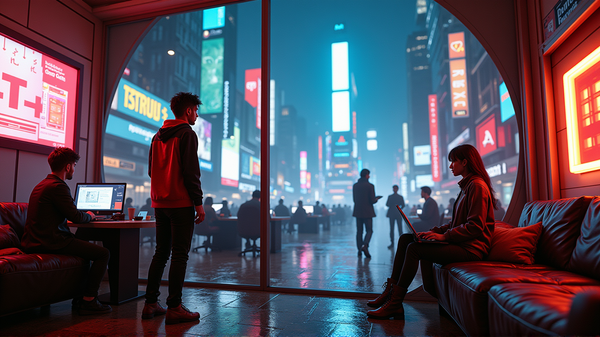 Dompel Jezelf Onder in het Knusse Cyberpunk Universum van m00m World - Nu Gratis op Mobiel!