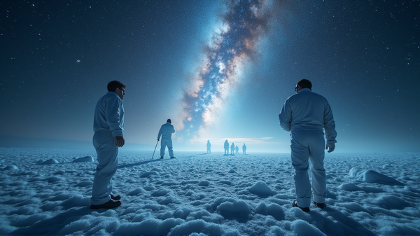 Geheimen in Ruimtestof: Inzichten in de IJzige Geschiedenis van de Aarde