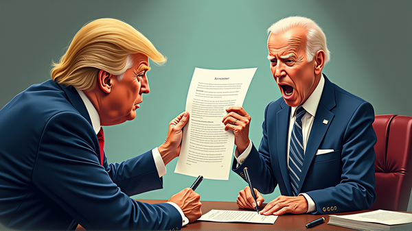 Trump Zorgt Voor Opschudding: Kan Hij Echt Biden's Orders Ongeldig Verklaren?
