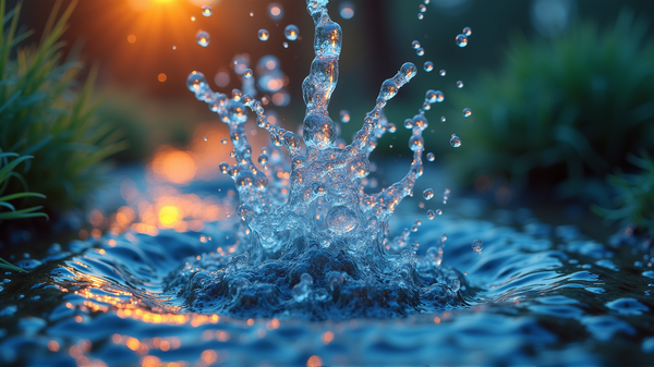 De Verborgen Wereld van Moleculen: Hoe Kleine Bewegingen Waterdruppels Vormgeven