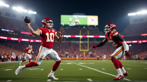 Patrick Mahomes' 33-yard Magische Speel Treft Hollywood Brown Mo effortlessly