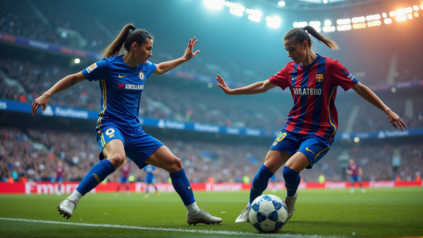 Botsing der Titanen: Chelsea tegen Barcelona in de UEFA Women's Champions League