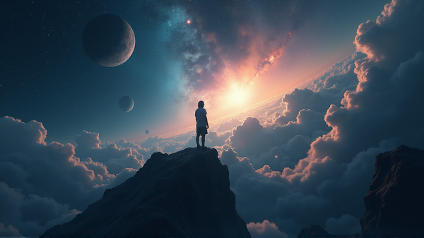 Omarm het Zijn van een Vrolijk Kosmisch Stipje: Een Pad naar Ware Geluk