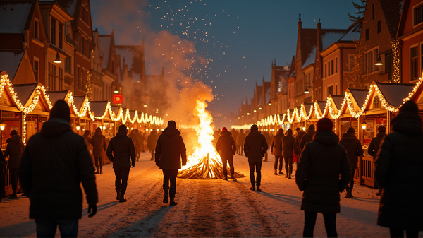 Hollywood's Winter Wonderland: Kampvuren, Parades en Gemeenschapsgeest Wachten