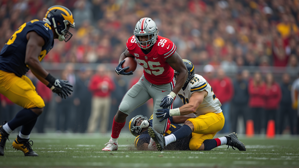 Touchdown Tumult: Ohio State's Controversiële Overwinning Tegen Michigan